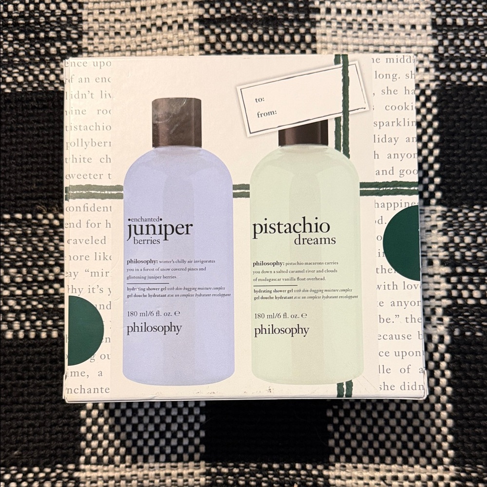 philosophy Juniper Berries & Pistachio Dreams Gift Set - Lavender & Pale Green